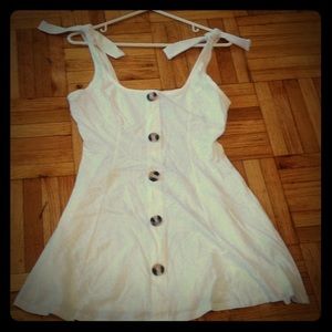 🚫UNAVAILABLE🚫 ASOS white button down dress